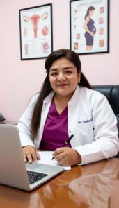 Carolina Huanca Pinares especialista en Gineco-Ostetricia